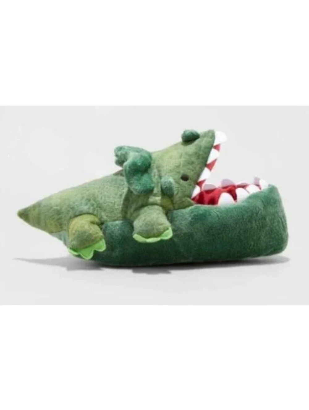 NEW Cat & Jack Dinosaur Ankle Bite Slippers